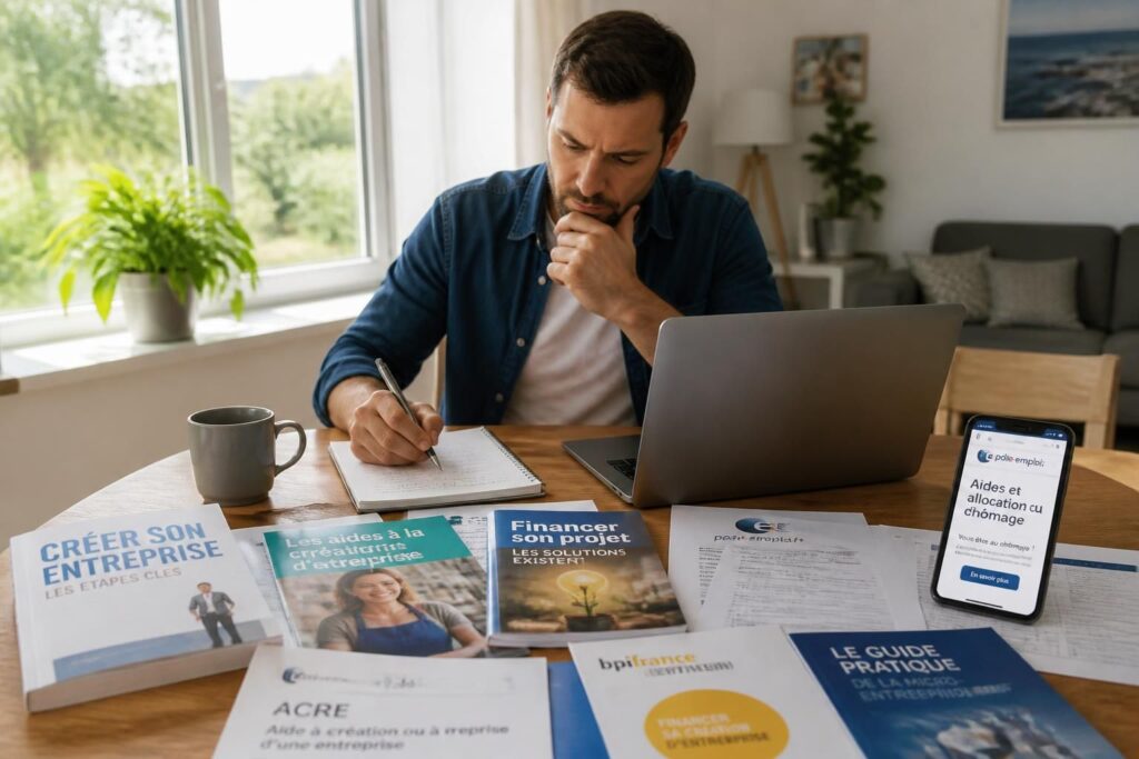 découvrez les conditions et dispositifs pour créer votre entreprise lorsque vous êtes au chômage, et transformez cette période en opportunité professionnelle.
