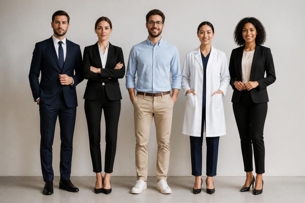 découvrez comment choisir la tenue idéale pour un entretien d'embauche en fonction du secteur professionnel afin de faire bonne impression et maximiser vos chances de réussite.