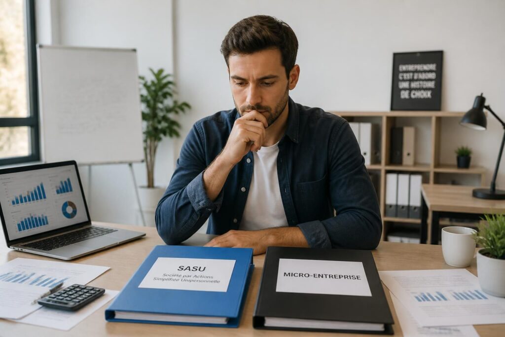 découvrez les critères essentiels pour choisir entre une sasu et une micro-entreprise et trouvez le statut juridique adapté à votre projet entrepreneurial.